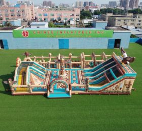 GF3-721 American Indian Theme Inflatable Playground