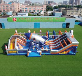 GF3-729 Rocket Theme Inflatable Playground
