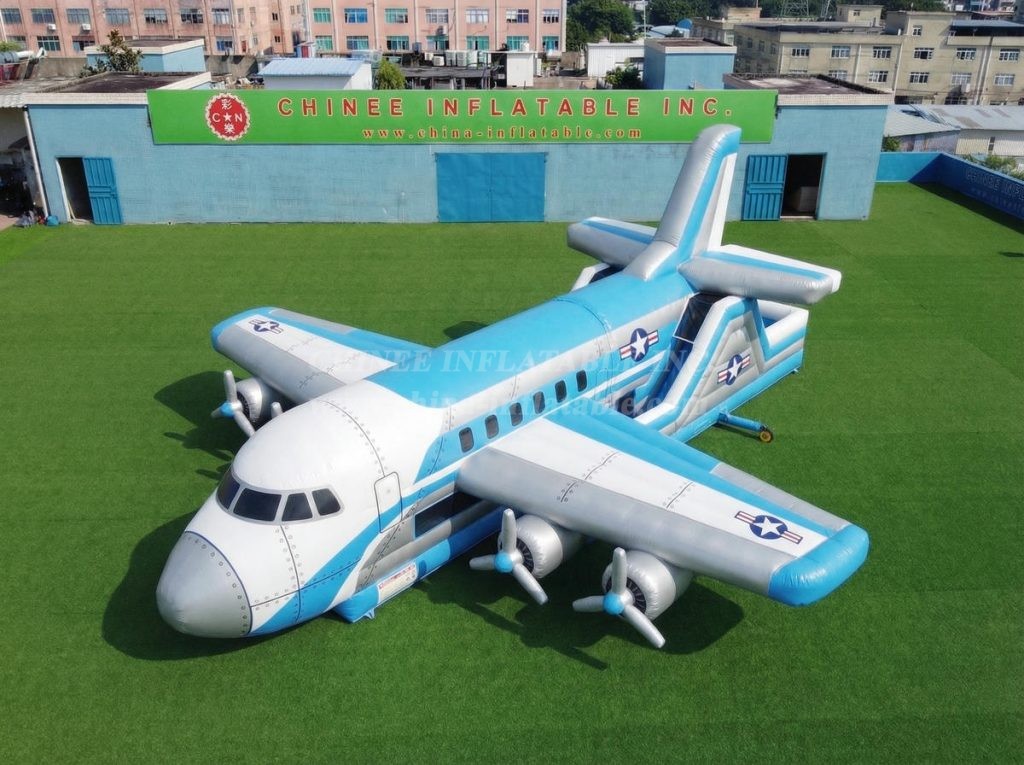 GF3-733 Airplane Theme Inflatable Playground