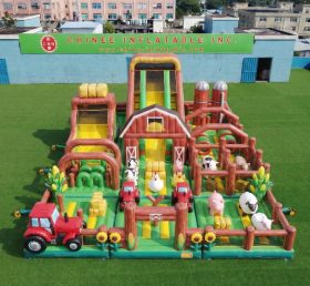 GF3-747 Farm Theme Inflatable Playground