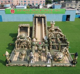 GF3-761 Military Style Theme Inflatable Playground