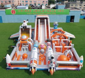 GF3-772 Rocket Theme Inflatable Playground