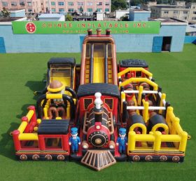 GF3-775 Train Theme Inflatable Playground