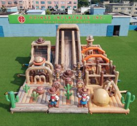 GF3-778 Wild West Theme Inflatable Playground