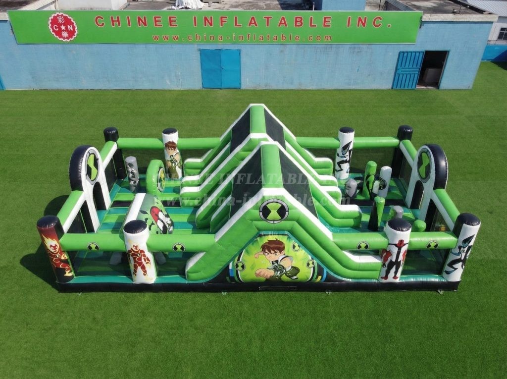 GF3-783 Ben 10 Theme Inflatable Playground