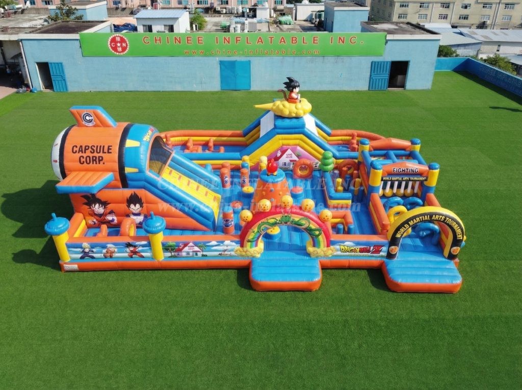 GF3-792 Dragon Ball Theme Inflatable Playground