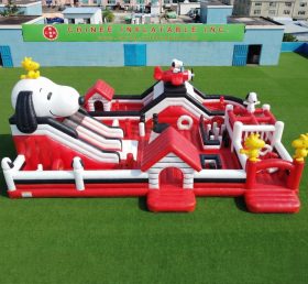 GF3-822 Snoopy Theme Inflatable Playground