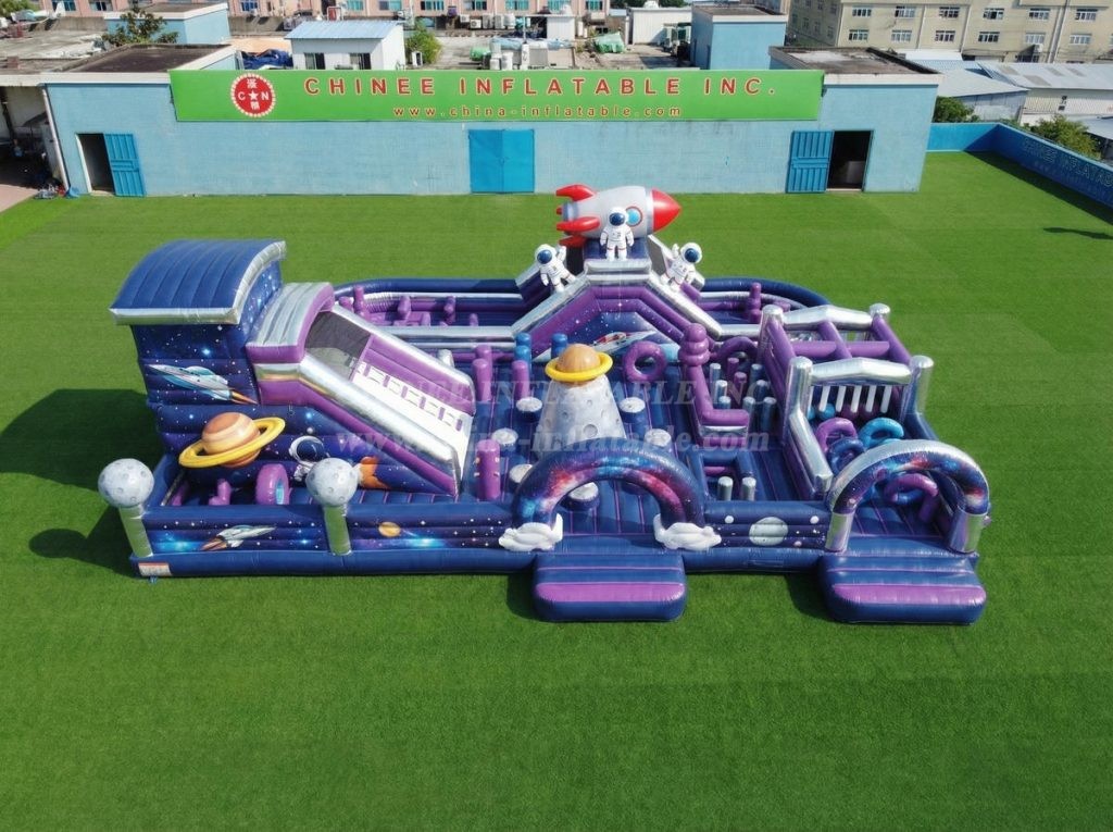 GF3-825 Space Theme Inflatable Playground