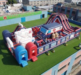 GF3-843 Post Office Theme Inflatable Park