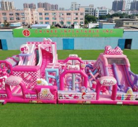GF3-852 Barbie Theme Inflatable Park
