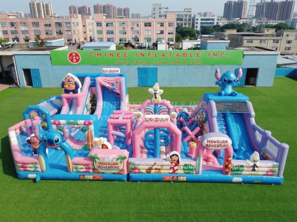 GF3-865 Lilo & Stitch Theme Inflatable Park
