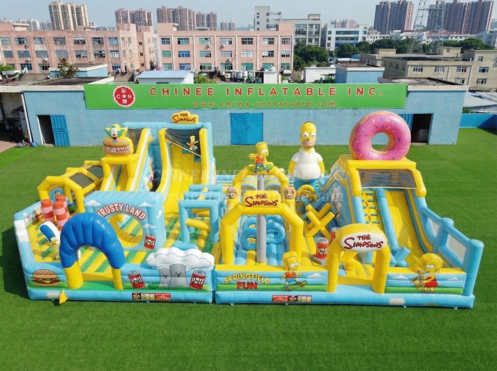 GF3-886 The Simpsons Theme Inflatable Park