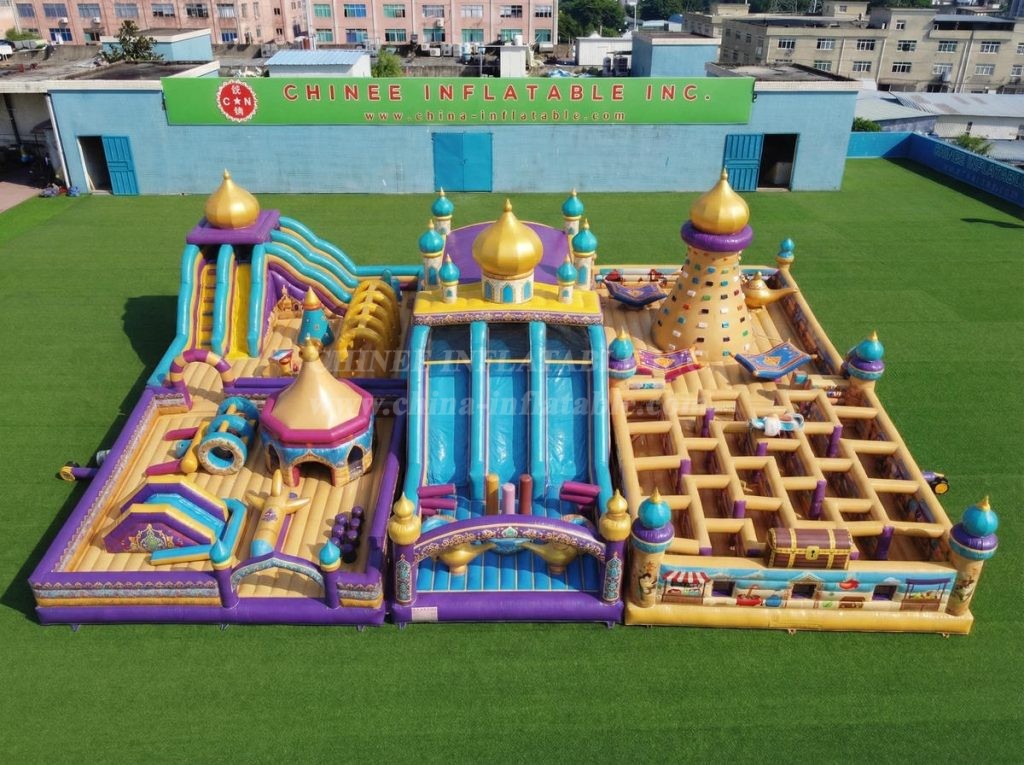 GF3-892 Aladdin Theme Inflatable Park