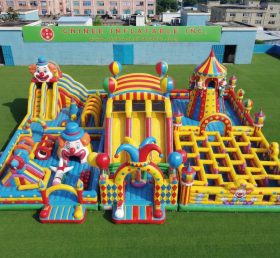 GF3-900 Clown Theme Inflatable Park