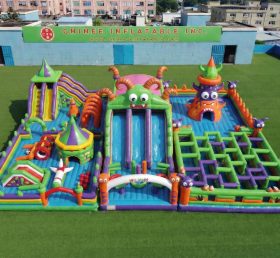 GF3-915 Monster Theme Inflatable Park