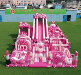 GF3-939 Barbie Theme Inflatable Playground