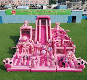 GF3-969 Pink Panther Theme Inflatable Playground