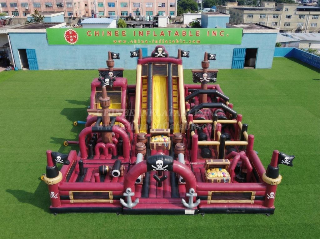 GF3-970 Pirates Theme Inflatable Playground