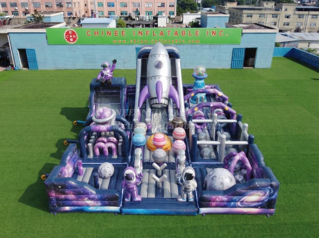 GF3-979 Space Theme Inflatable Playground