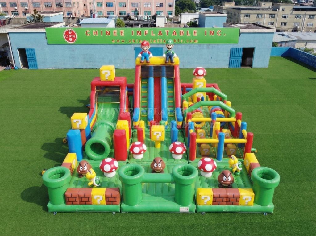 GF3-984 Super Mario Theme Inflatable Playground