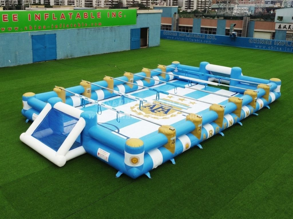 T11-952A Argentina Theme Inflatable Human Soccer Field