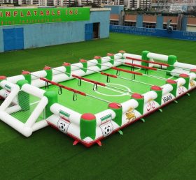 T11-952P Iran Theme Inflatable Human Soccer Field