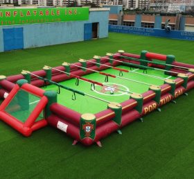 T11-952X Portugal Theme Inflatable Human Soccer Field