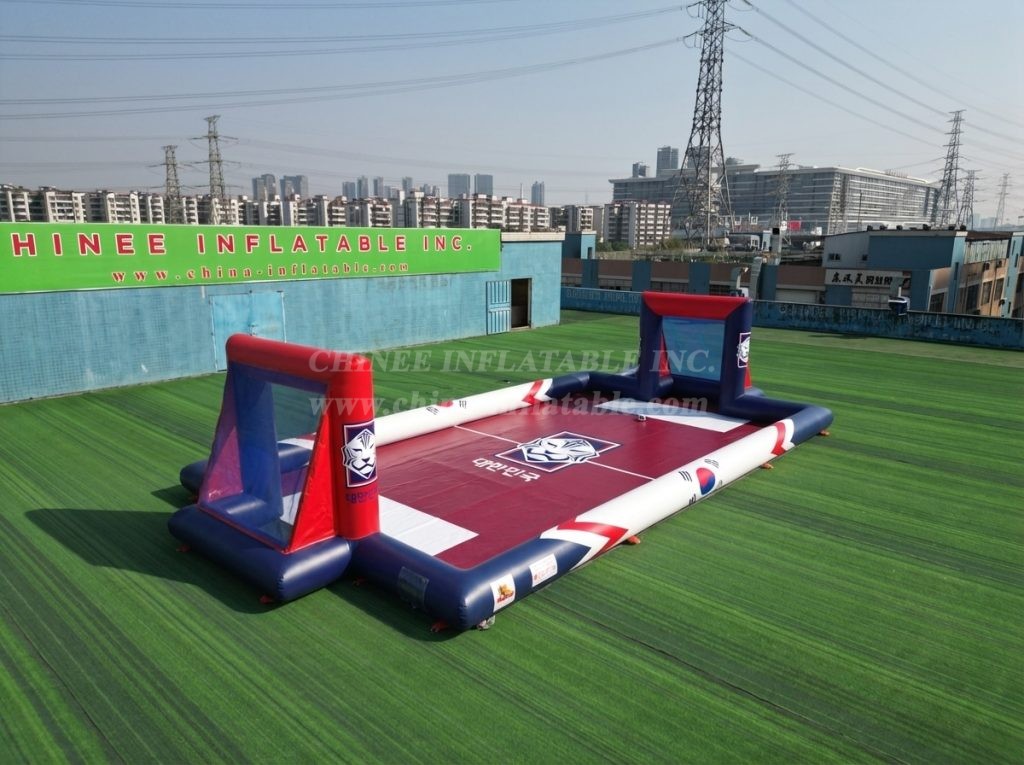 T11-779BG South Korea Theme Inflatable Football Field