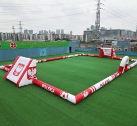 T11-926BPL Poland Theme Large Inflatable Soccer Field