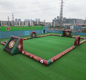 T11-926BPT Portugal Theme Large Inflatable Soccer Field