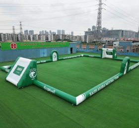 T11-926BSA Saudi Arabia Theme Large Inflatable Soccer Field