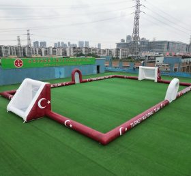 T11-926BTR Turkey Theme Large Inflatable Soccer Field