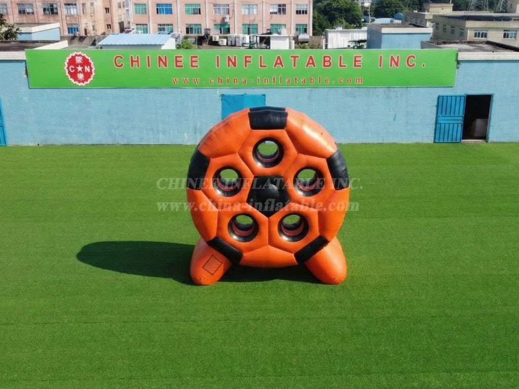 T11-7317 Inflatable Soccer Ball Target Game