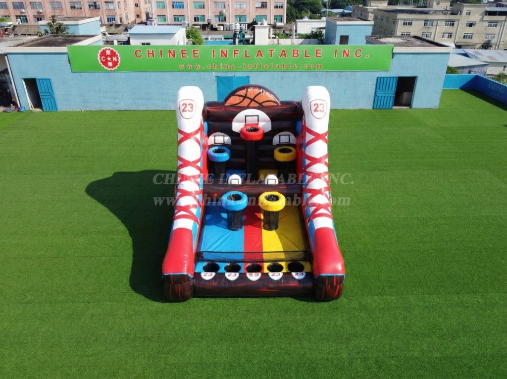 T11-7325 Multi-Level Professional Inflatable Basketball Toss