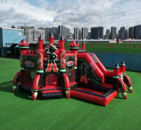 T2-8771 Astro Boy Theme Bouncy Castle with Slide & Pool