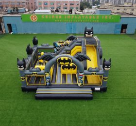 T2-8862 Batman Theme Bouncy Castle With Slide