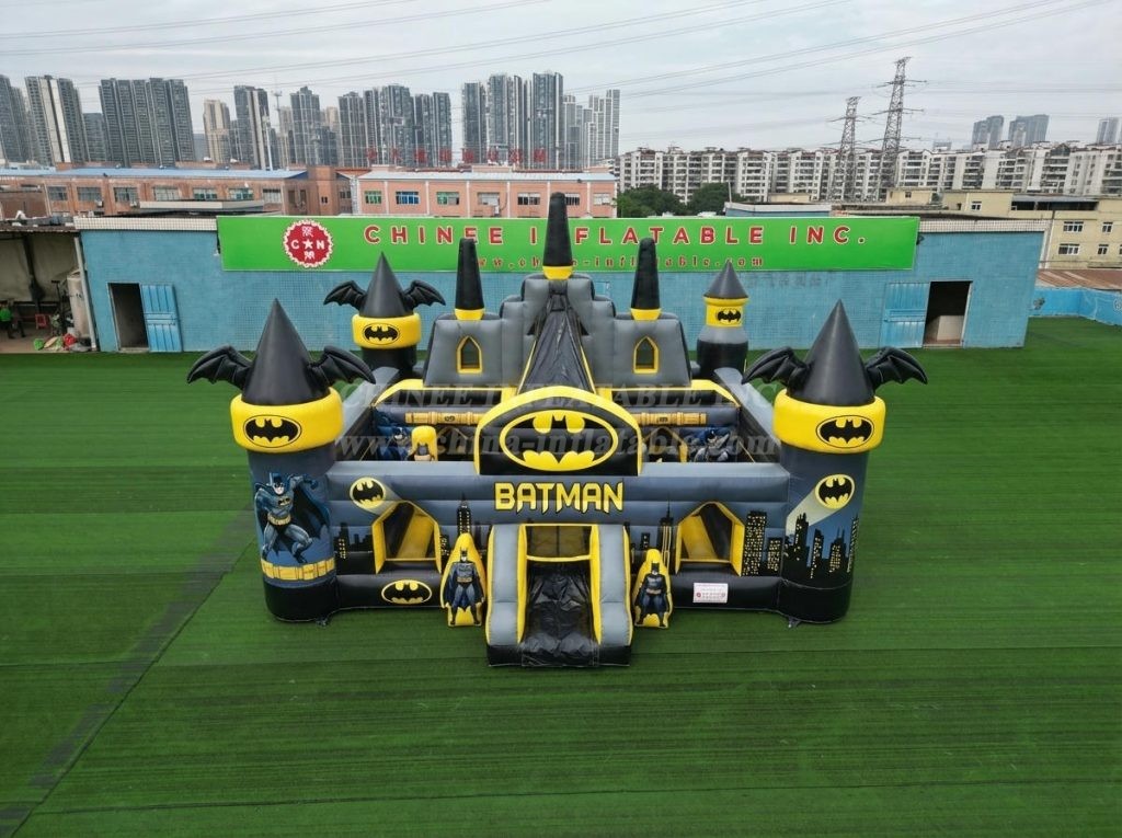 T5-3145 Batman Theme Inflatable Castle