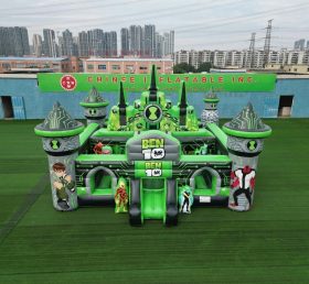 T5-3147 Ben 10 Theme Inflatable Castle