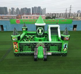 T5-3148 Ben 10 Theme Inflatable Castle
