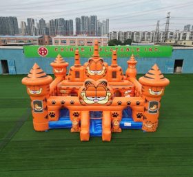 T5-3166 Garfield Theme Inflatable Castle