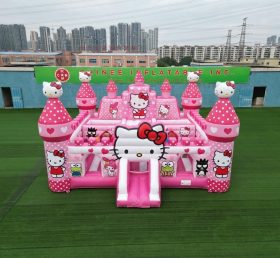 T5-3168 Hello Kitty Theme Inflatable Castle