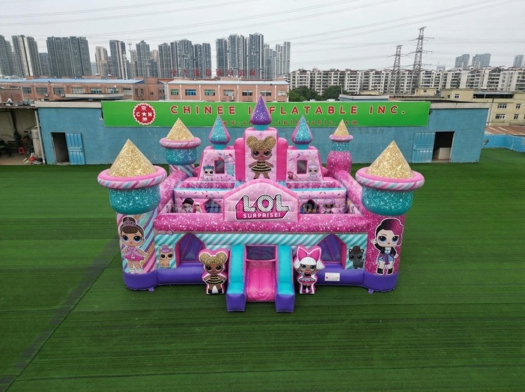 T5-3175 L.O.L.SURPRISE Theme Inflatable Castle