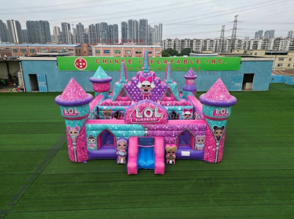 T5-3176 L.O.L.SURPRISE Theme Inflatable Castle
