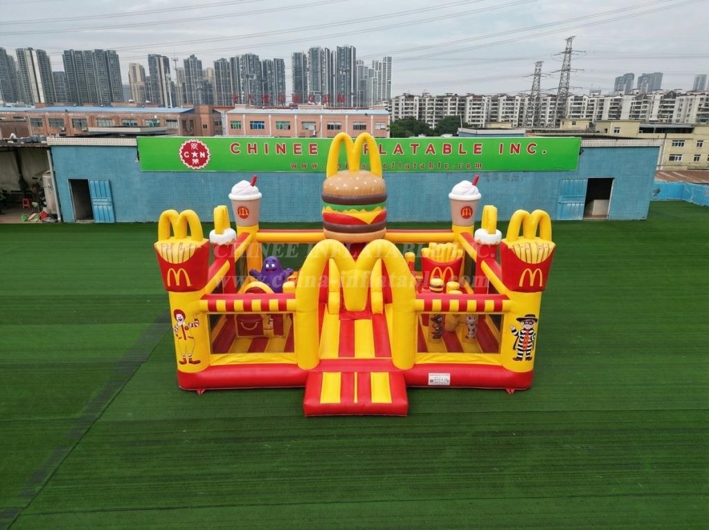 T5-3178 McDonald Theme Inflatable Castle