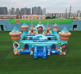 T5-3182 Moana Theme Inflatable Castle