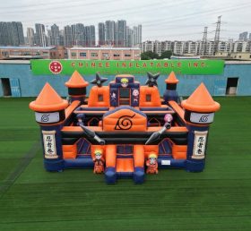T5-3185 Naruto Theme Inflatable Castle