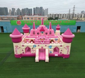 T5-3194 Pink Panther Theme Inflatable Castle