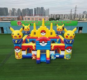 T5-3196 Pokemon Theme Inflatable Castle