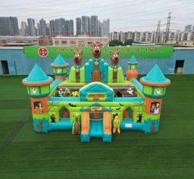T5-3202 Scooby-Doo Theme Inflatable Castle