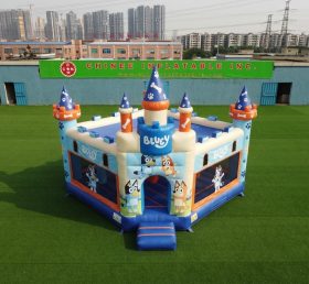T5-3241 Bluey Theme Inflatable Castle